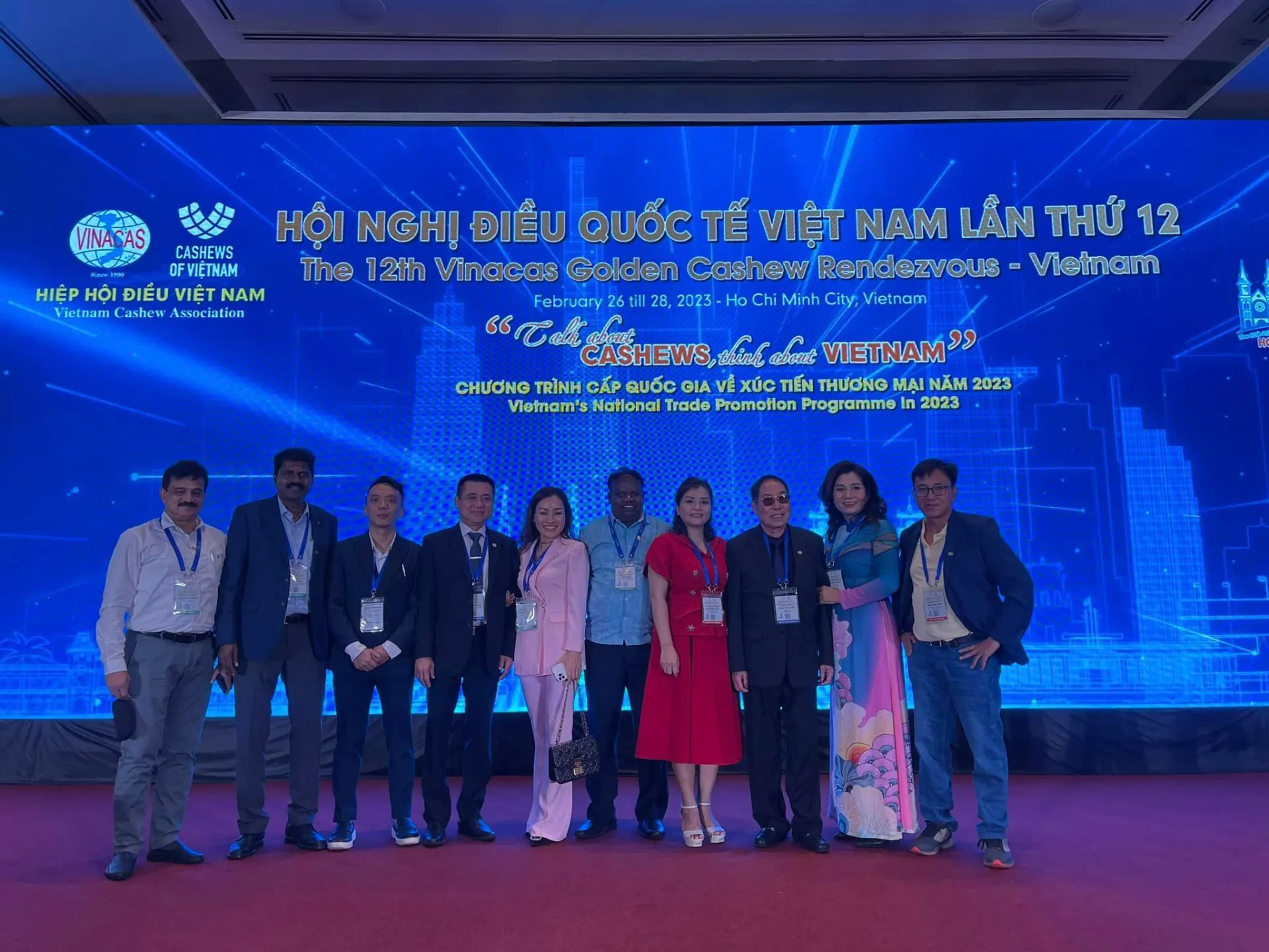 MEKONG CASHEW MACHINE JOINED THE 12TH VINACAS GOLDEN CASHEW RENDEZVOUS-VIETNAM 2023